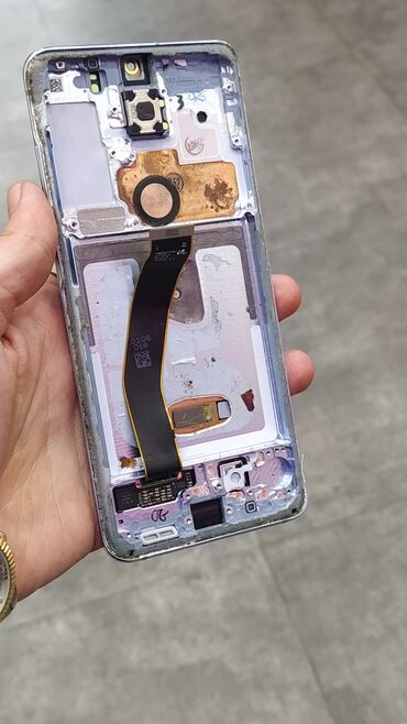 telefon ekranı: Samsung S20 ekrani satilir natura orginal usden cixma ekrandi tezesi