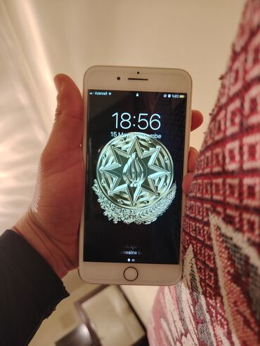 Apple iPhone: IPhone 7 Plus, 32 GB, Matte Gold, Zəmanət, Barmaq izi