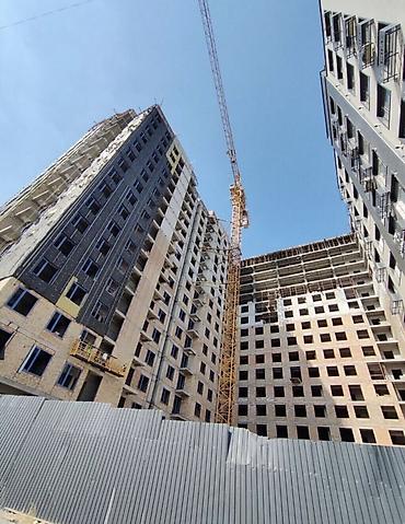 2026: 2 комнаты, 52 м², Аламедин-1 мкр Элитка, 6 этаж, ПСО (под самоотделку) — 6