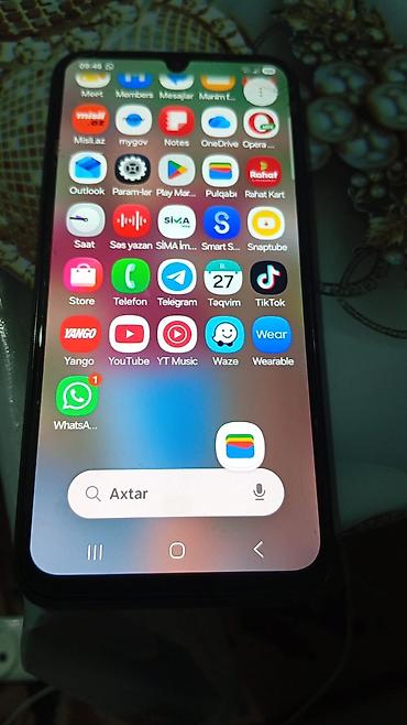 Mobil telefonlar: Samsung Galaxy A24 4G, 128 GB, rəng - Qara, Sensor — 2