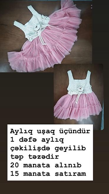 parça ayaqqabı: Məhsul: Aylıq körpələr üçün paltar - Rəng: Şaftalı/çəhrayı ətək, ağ — 1