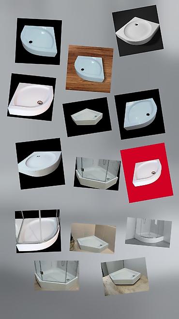 Duş poddonları: Yüksək keyfiyyətl fiber Akril materialdan hazırlanmış DUŞALTI və — 13