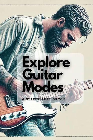 Обучение, курсы: Обучающий онлайн-материал «Explore Guitar Modes» от GuitarFreaksBlog — 1