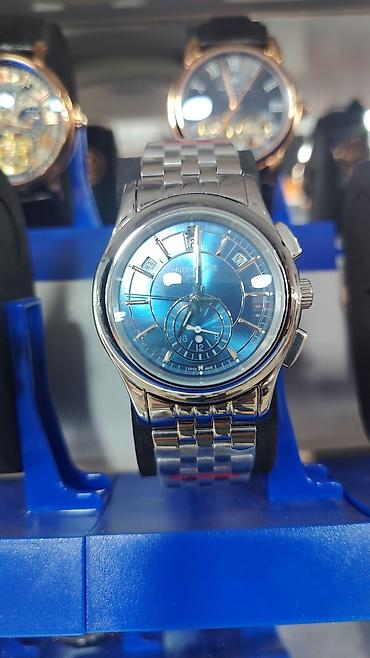 patek: Patek Philippe üslubunda kişi qol saatları – metal qolbaqlı, klassik — 2