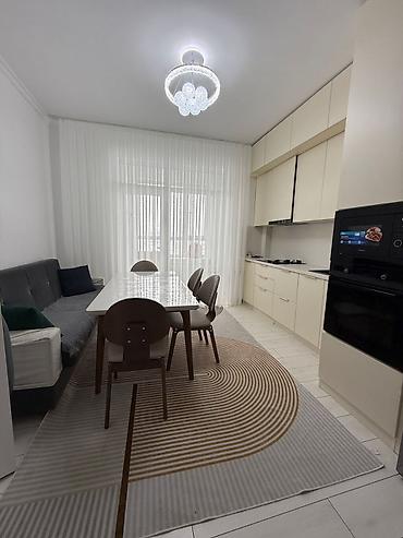 Продажа квартир: 2 комнаты, 51 м², ул. Чынгыз Айтматова Элитка, 9 этаж, Евроремонт — 3
