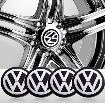 volkswagen запчасти: Автомобильные Колесные центральные наклейки для Volkswagen VW. 4шт