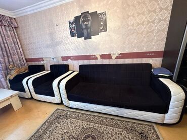 набор ключей купить: İşlənmiş, Künc divan, 2 kreslo, Bazalı, Açılan