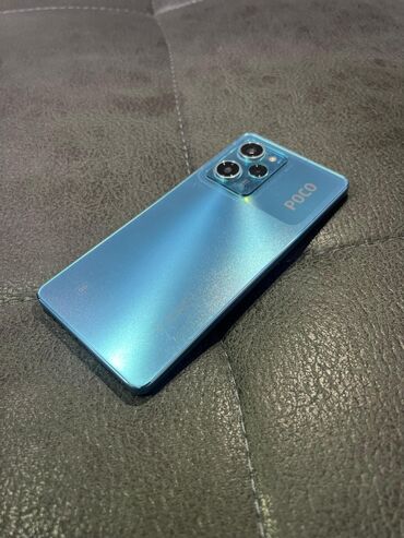 корпус atx: Poco X5 Pro 5G, Колдонулган, 256 ГБ, түсү - Көгүлтүр, 1 SIM, 2 SIM