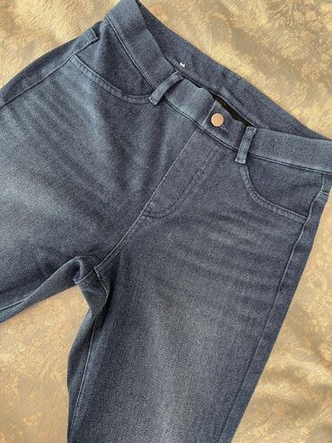 Qadın geyimləri: Jeans gorunumlu strech lasina