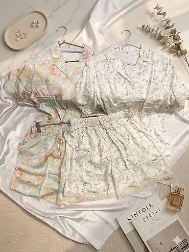 Пижамы: Пижамы с шортами с 42 до 60 размеры 😍 А ткань просто невесомая и — 1