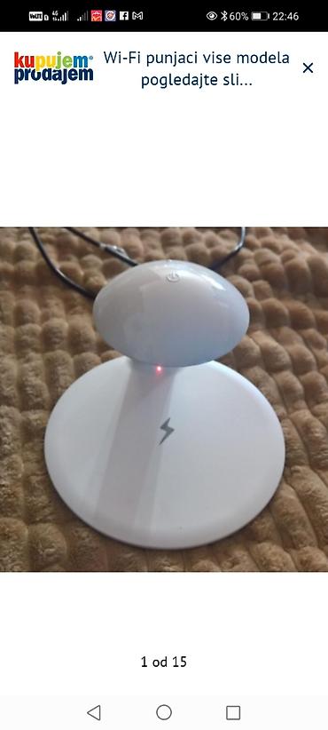 maxi igrica: Bežični Qi punjač sa ambijentalnim RGB osvetljenjem - Kompatibilan sa — 1