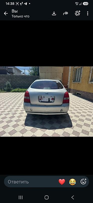 2003: Nissan Primera: 2003 г., Автомат, Бензин, Седан — 3