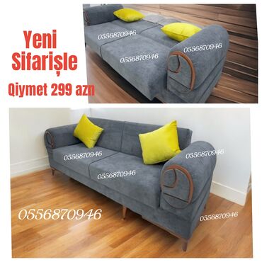 Sifarişlə divanlar: Divan, Qonaq otağı üçün, Parça, Bazalı, Açılan, Kitab — 5