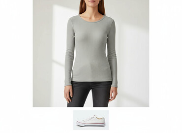 długie t shirty oversize: Women`s T-shirt, size S