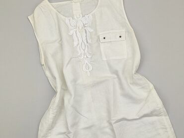 białe bluzki damskie do garnituru: Bluzka Damska, 2XL, stan - Dobry