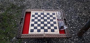 şahmat satışı: Əl işidi qoz agacinan yigilib — 2