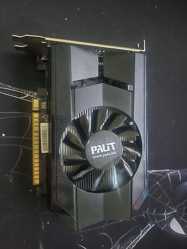 Комплектующие для ПК: Видеокарта для ПК, Б/у, Palit, GeForce GTX, 2 ГБ — 1