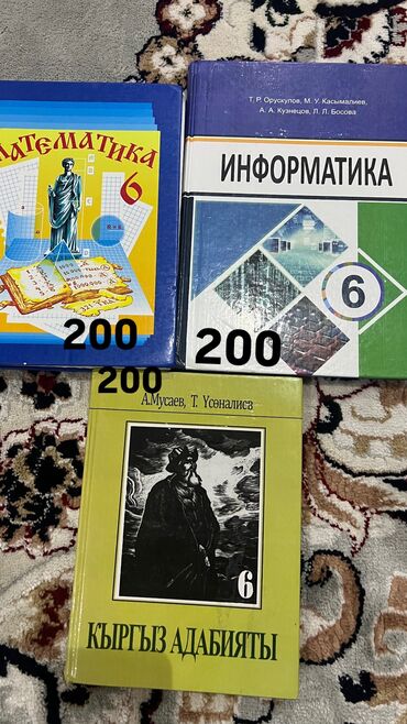 информатика 5 6 класс кыргызча: Учебники 6 класс