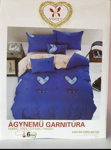 Posteljina: Pamucna posteljina 100% pamuk Set sadrzi: 6 delova: Jorganska navlaka — 5