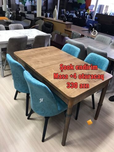 kuxna ucun stol: Mətbəx üçün, Yeni, 4 stul, Türkiyə