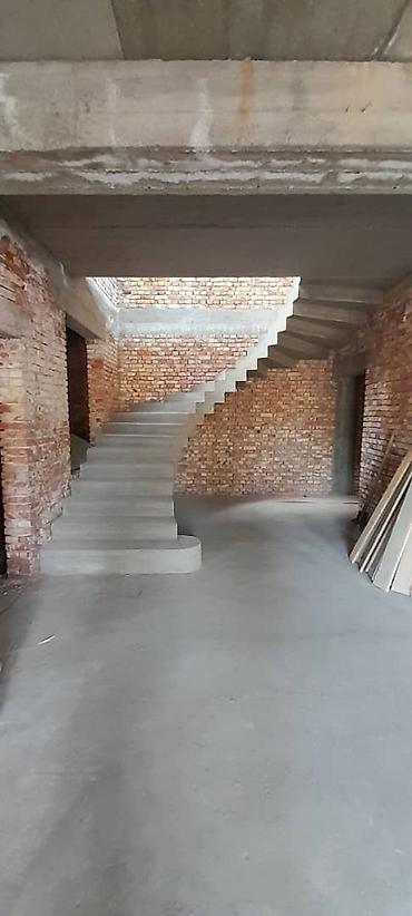 Бетонные лестницы: Бетонная лестница Для дома, Форма лестницы: Винтовая — 10