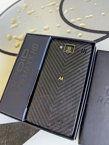 motorolla ratsiya: Motorola Droid Razr Maxx Hd, 16 ГБ, цвет - Черный, Face ID, Сенсорный, С документами — 2
