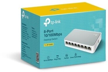 HP: ☑️ Tp -link 8-port 10/100mbps ✅Qiymət: 28 azn ⚠️Qeyd: Bu modeldən