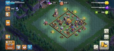 İT, komputerlər, əlaqə: Clash of Clans hesabı – Asıl Kənd və İnşaatçı Bazasına malik aktiv — 8