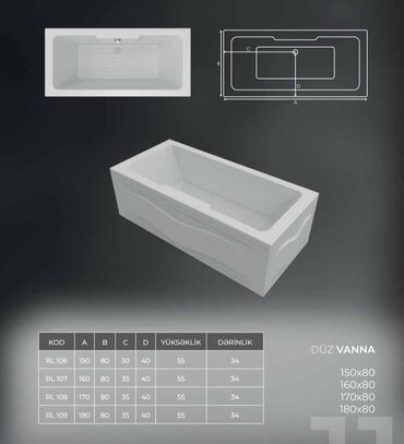 Duş poddonları: Duş kabinələr ara bölmələr hamam mebeləri Moydadırlar dolablar led — 8