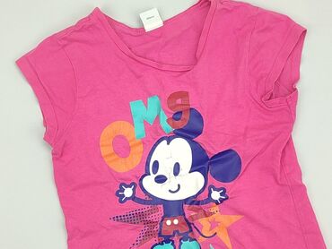 sukienka letnia pudrowy róż: T-shirt, Disney, 10 years, 134-140 cm, condition - Very good