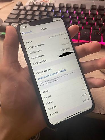 iphone икс: IPhone X, 256 ГБ, цвет Space Gray Характеристики и особенности: - — 4