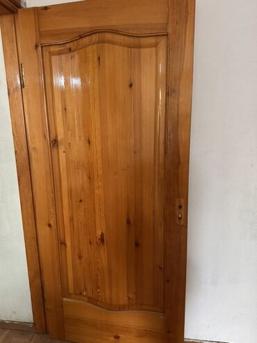 продажа дверей входных: Межкомнатная глухая дверь, Дерево, Из сосны, 200 * x 80 см