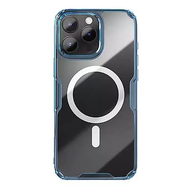 Maske i futrole za telefone: Nillkin Nature Pro Magnetic phone case in blue for iPhone 16 Pro 6.3 — 1