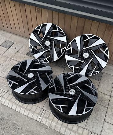 step vagon: Литые Диски R 17 Hyundai, Комплект, отверстий - 5, Б/у — 5