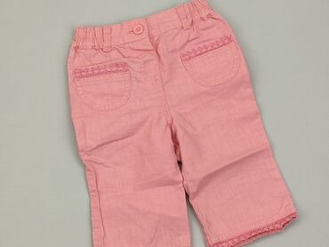 koszula lniana różowa: Niemowlęce spodnie materiałowe, 3-6 m, 62-68 cm, St.Bernard, stan - Dobry