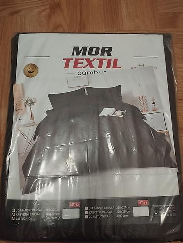 Komplet posteljine MOR TEXTIL – bambus - Materijal: bambus (mekan