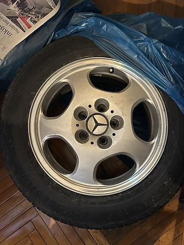 vozol az: Bridgestone Turanza 215/60/R16 95V + R16 diskler. Mercedes-benz diski — 6