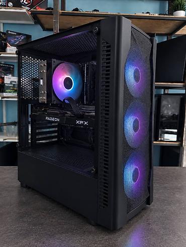 Компьютер, ядер - 12, ОЗУ 16 ГБ, Для несложных задач, Б/у, Intel Core i5, AMD Radeon RX 6700 XT, SSD
