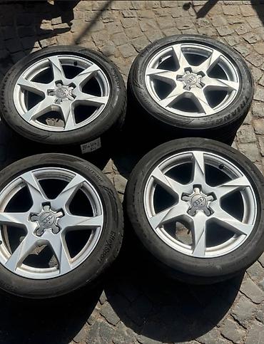 set za reparaciju letve volana corsa c: Set felni sa gumama slike AUDI Bile na AUDI A4 Aluminijumske felne — 2
