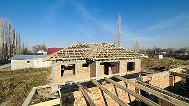 Кровля крыши: Кровельные работы — устройство стропильной системы и обрешётки - — 3