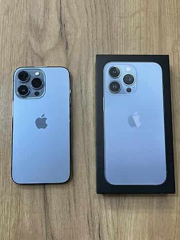 IPhone 13 Pro, 128 GB, Sierra Blue, Face ID lalafo.az -da IPhone 13 Pro, 128 GB, Sierra Blue, Face ID