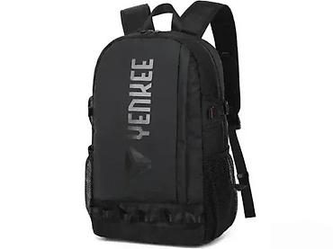 Futrole i torbe za laptopove: Yenkee ranac za laptop – gradski/poslovni - Moderan crni dizajn sa — 1