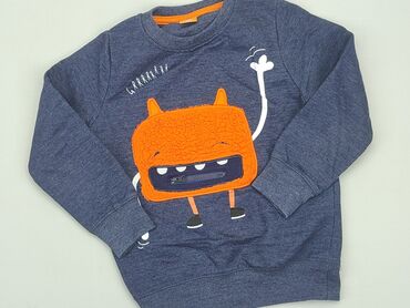 pepco kurtki chłopięce: Sweatshirt, 5-6 years, 110-116 cm, condition - Very good