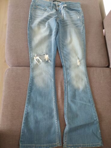 muzhskie kofty levis: Клеш, LeviS, США, Низкая талия, Рваные