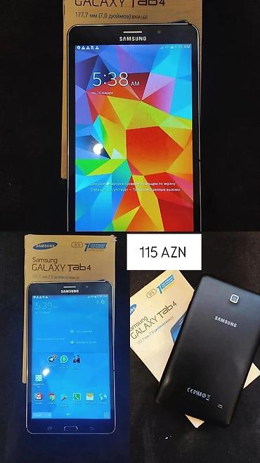 samsung 10a: Samsung Galaxy Tab 4- 115 ₼ satılır, planşet İdeal vəziyyətdədir — 1
