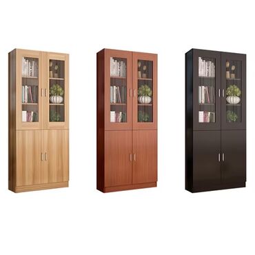 deko: Açılan, 4 qapılı Düz dolab, Kitab dolabı