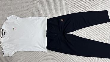 костюм игры кальмара: Мужской спортивный костюм, 3XL, Paul Shark, Новый, цвет - Белый — 1