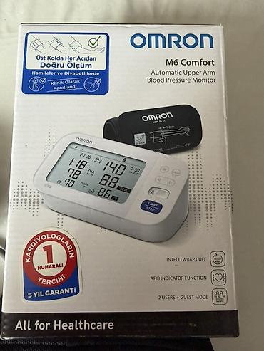 tonometr omron: Omron M6 Comfort Təzyiq ölçən. Tonometr. Yapon brendi. Təzə kimidi — 5