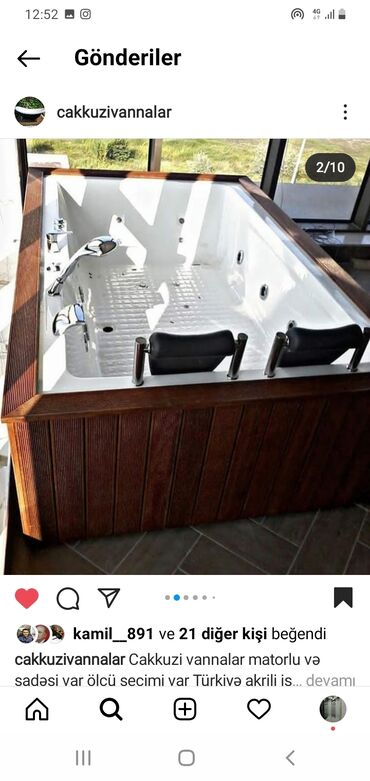 Vannalar: Yeni Vanna, Akril, Pulsuz çatdırılma — 19