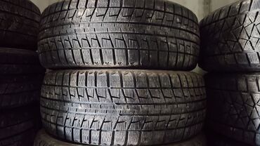 авто тайота: Шины 215 / 45 / R 18, Зима, Б/у, Пара, Легковые, Япония, Bridgestone